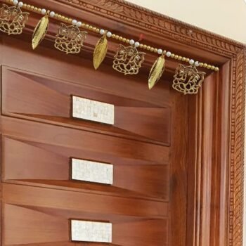 Torans for Entrance Door Bandhanwar for Main Door Decoration Items Hanging Diwali Toran for Gift Size 4 Feet (49 Inch) (4 Feet Ganpati Toran)